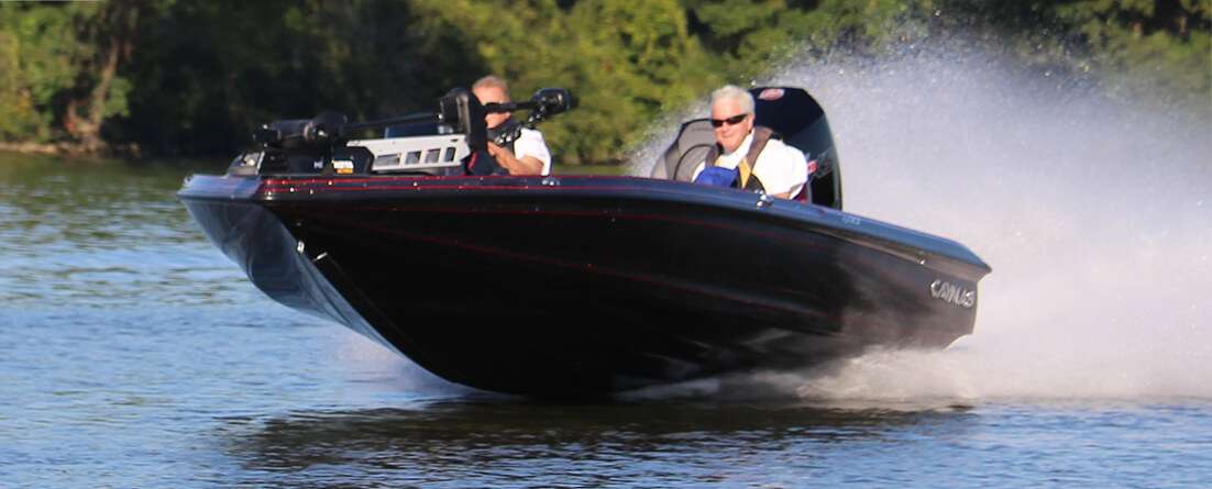 caymas bass boat factory tour